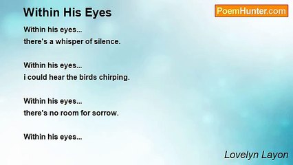 Lovelyn Layon - Within His Eyes