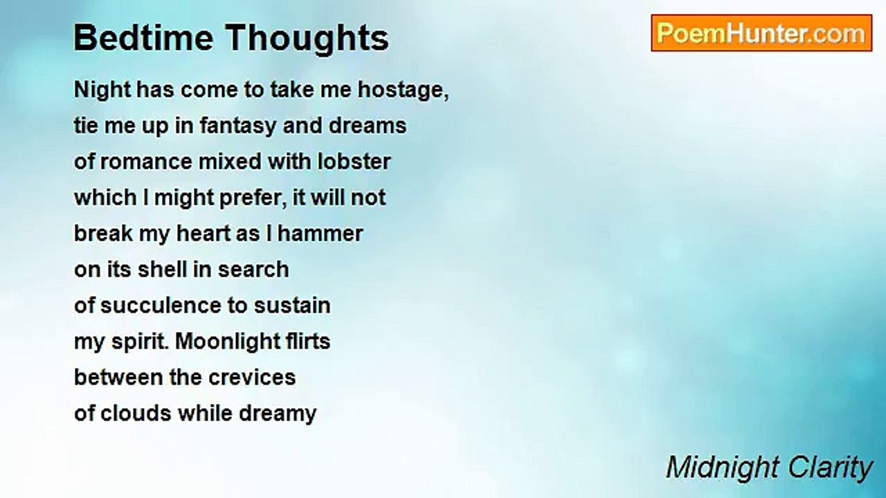 Midnight Clarity - Bedtime Thoughts