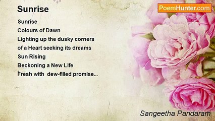 Sangeetha Pandaram - Sunrise