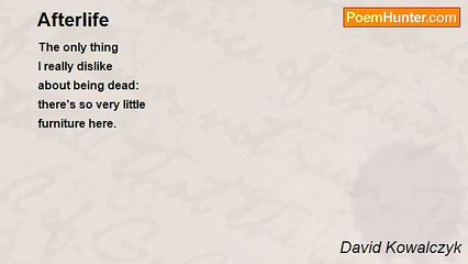 David Kowalczyk - Afterlife