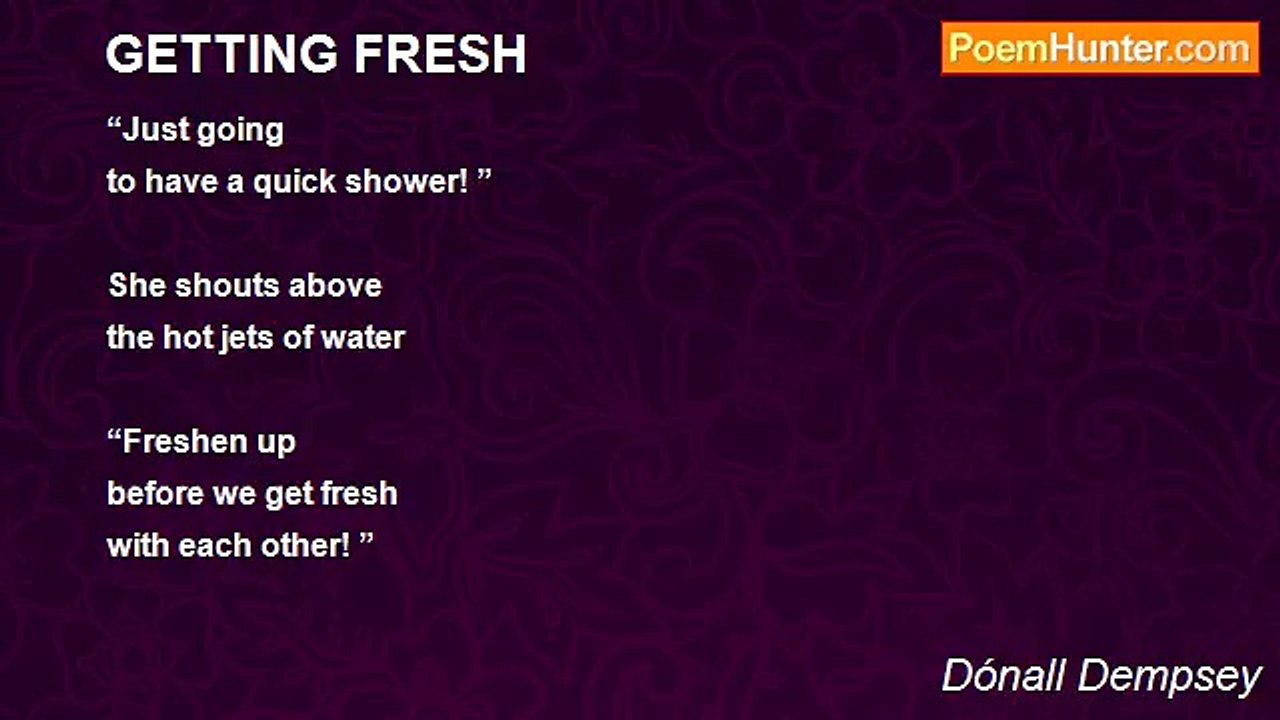 Dónall Dempsey - GETTING FRESH