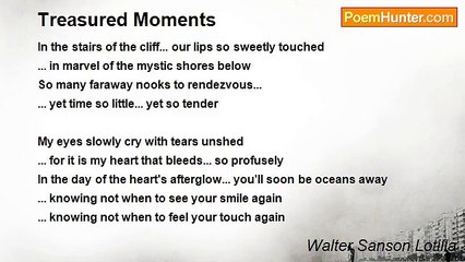 Walter Sanson Lotilla - Treasured Moments