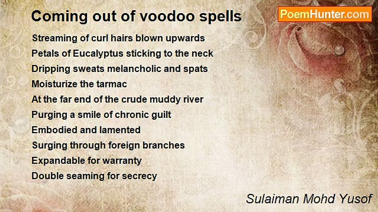 Sulaiman Mohd Yusof - Coming out of voodoo spells