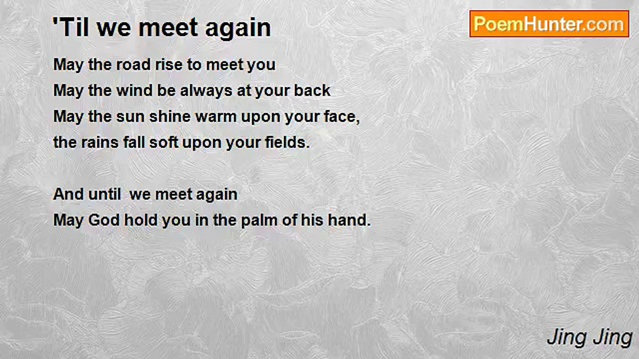 Jing Jing - 'Til we meet again