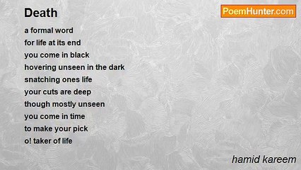 hamid kareem - Death