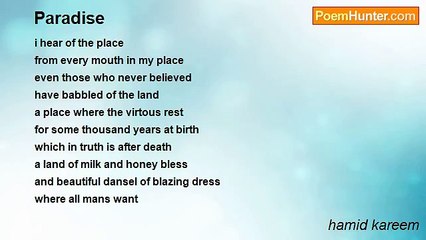 hamid kareem - Paradise