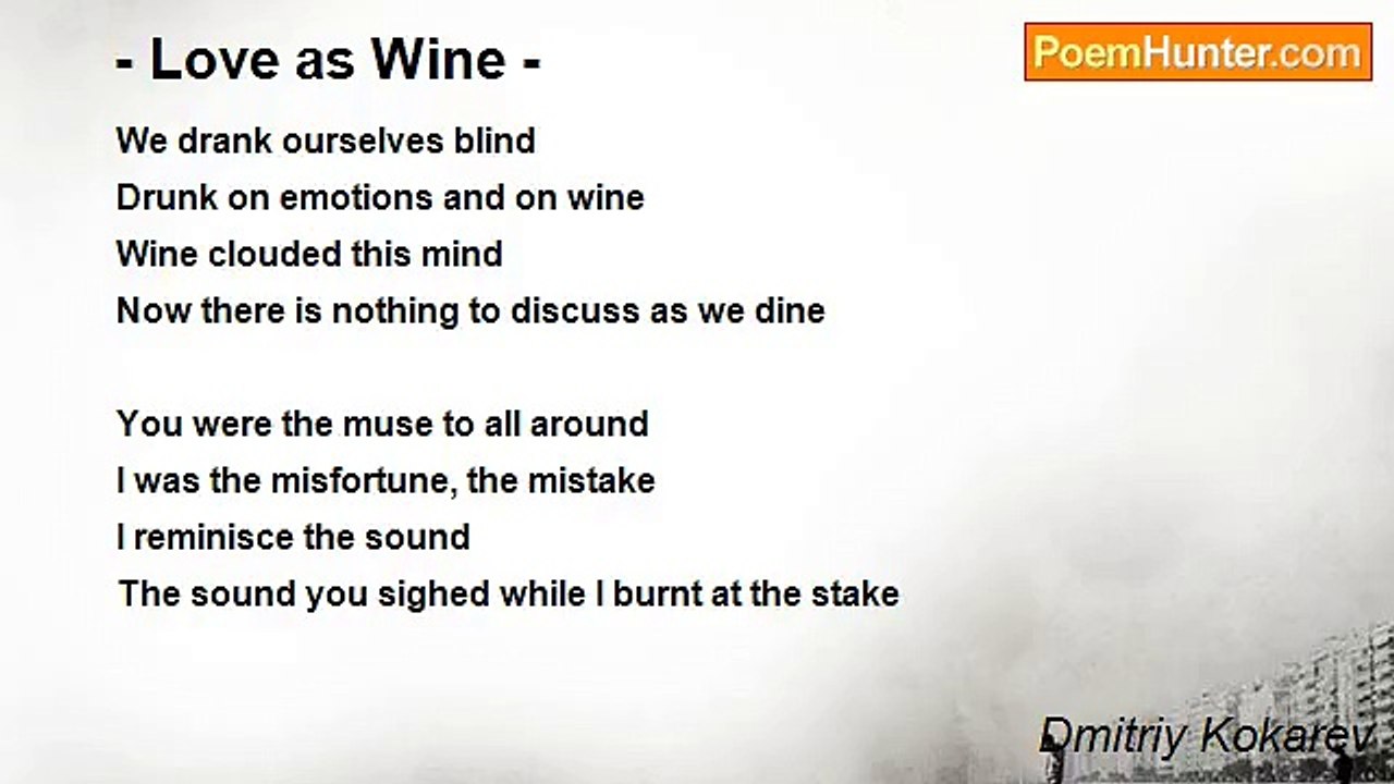 Dmitriy Kokarev - - Love as Wine -