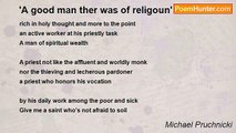 Michael Pruchnicki - 'A good man ther was of religoun'