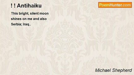 Michael Shepherd - ! ! Antihaiku