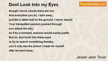 Jessel Jane Tevar - Dont Look Into my Eyes
