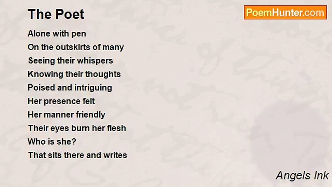 Angels Ink - The Poet