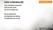 Colin Ian Jeffery - GOD CONCEALED