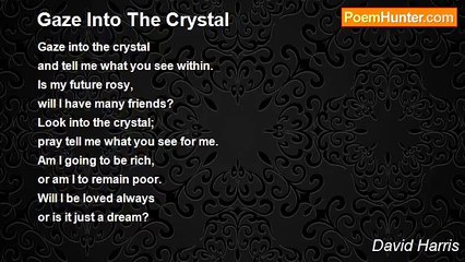 David Harris - Gaze Into The Crystal