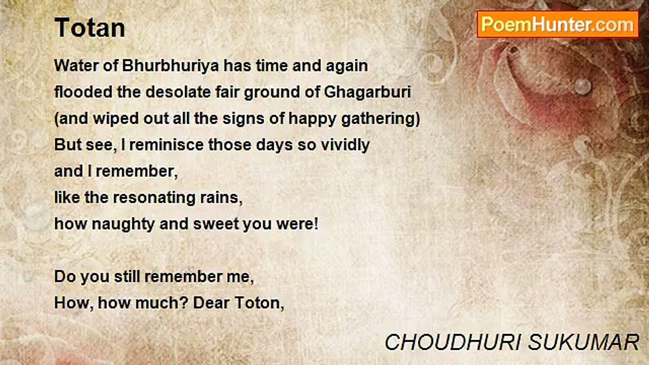 CHOUDHURI SUKUMAR - Totan