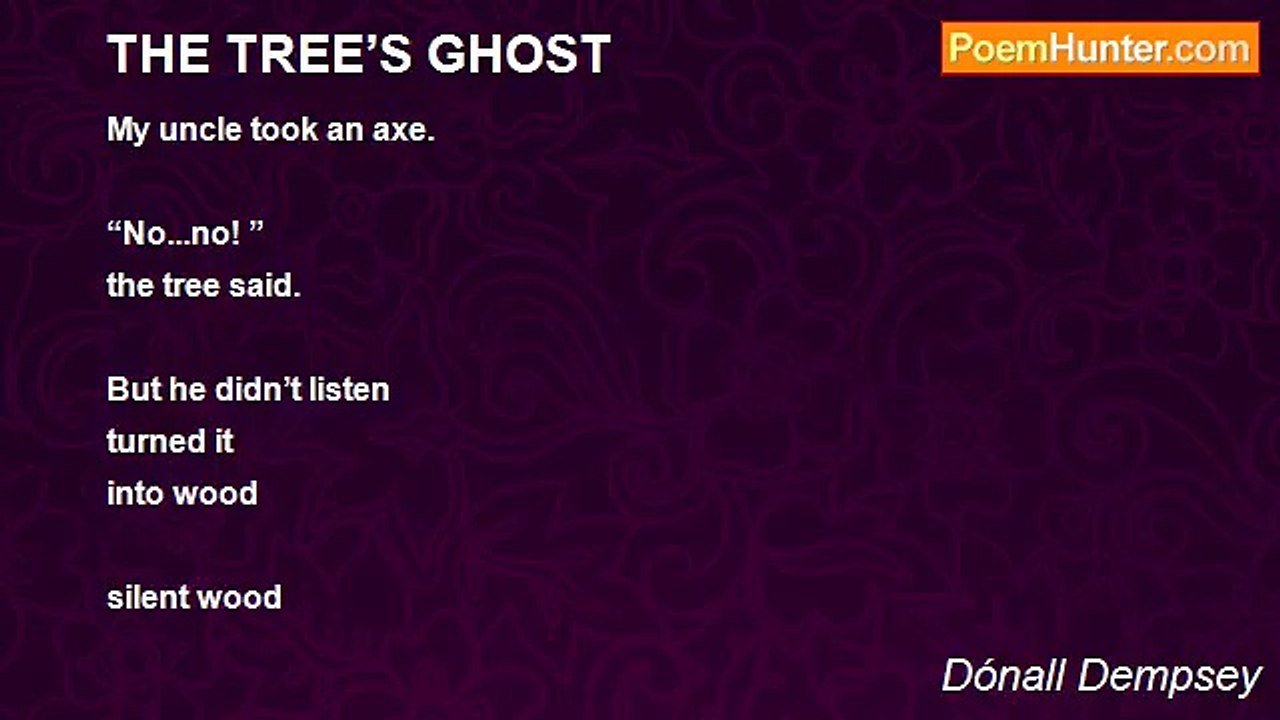 Dónall Dempsey - THE TREE’S GHOST