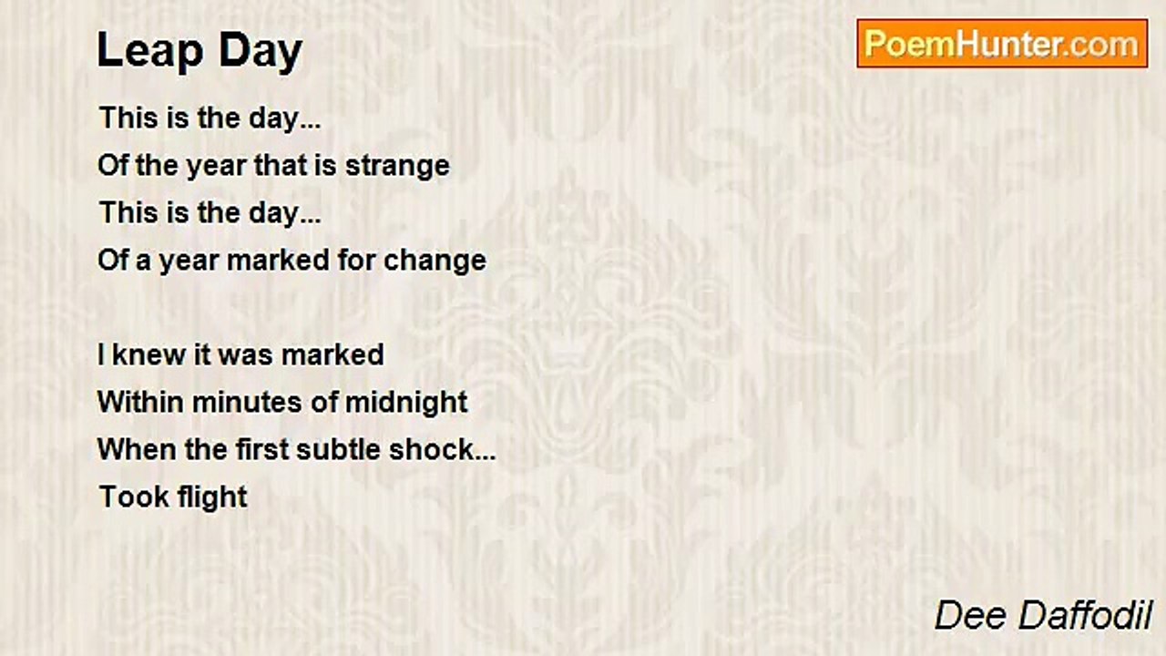 Dee Daffodil - Leap Day