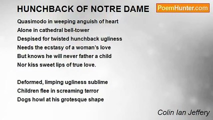 Colin Ian Jeffery - HUNCHBACK OF NOTRE DAME