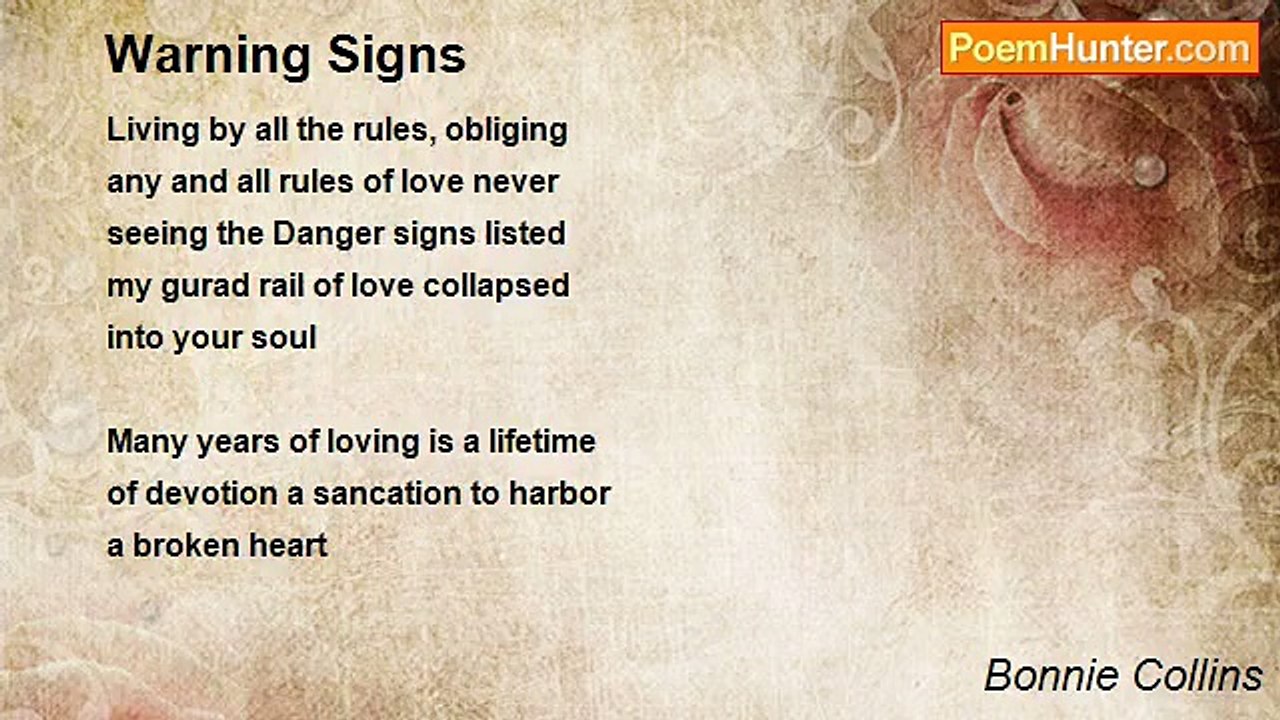 Bonnie Collins - Warning Signs