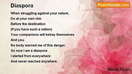 Maria Rose - Diaspora