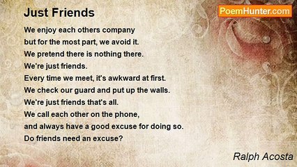 Ralph Acosta - Just Friends