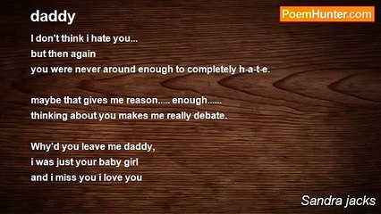 Sandra jacks - daddy