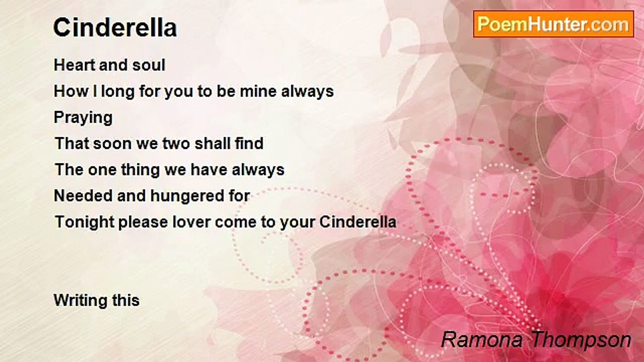 Ramona Thompson - Cinderella