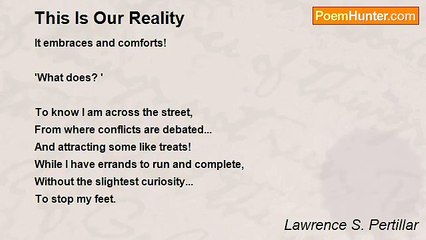 Lawrence S. Pertillar - This Is Our Reality