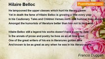 Francis Duggan - Hilaire Belloc