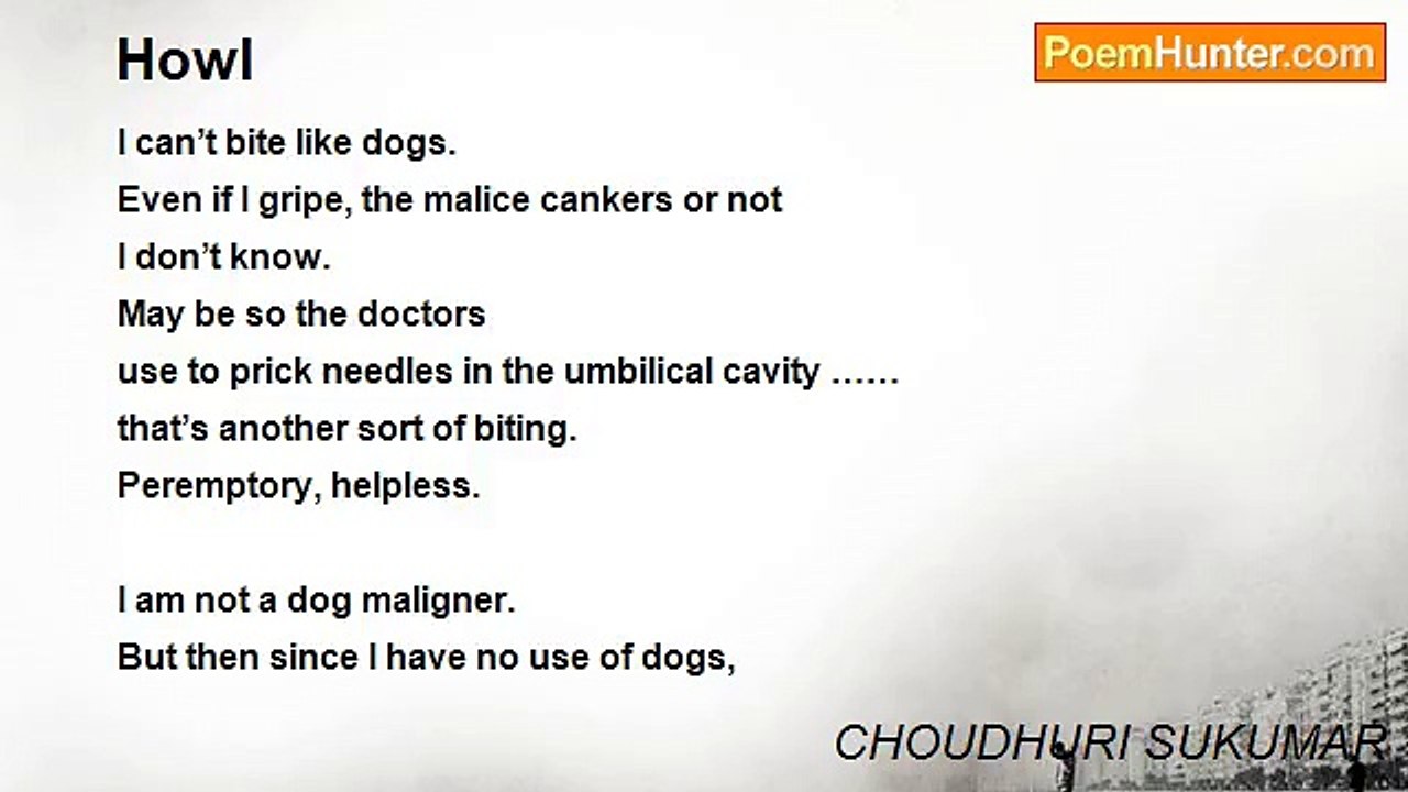 CHOUDHURI SUKUMAR - Howl