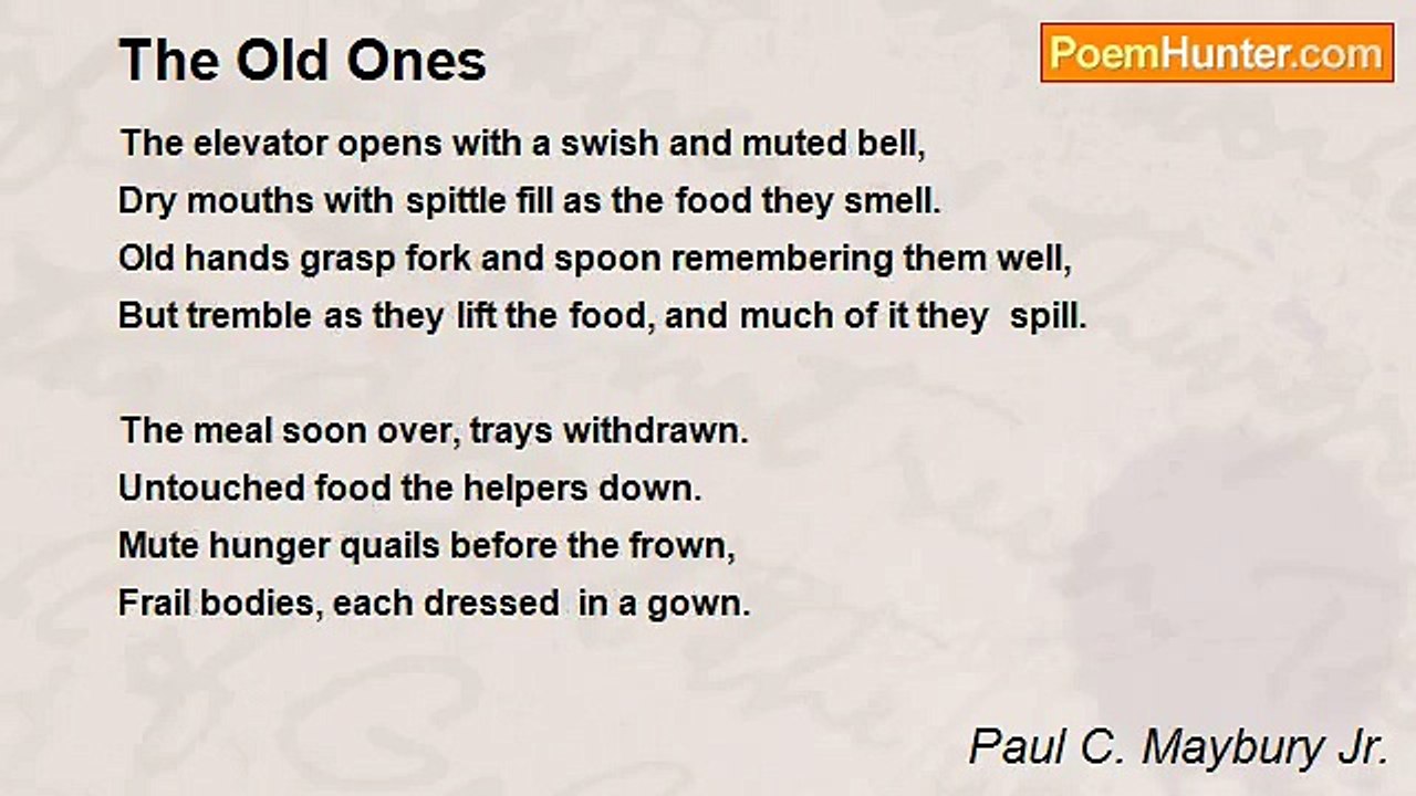 Paul C. Maybury Jr. - The Old Ones