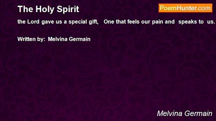 Melvina Germain - The Holy Spirit