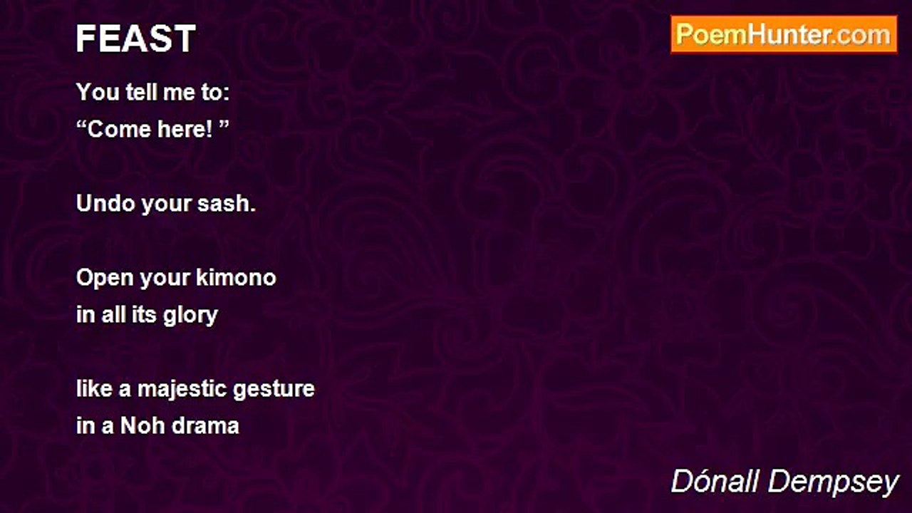 Dónall Dempsey - FEAST