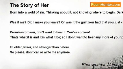 Phenomenal Woman - The Story of Her