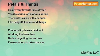 Marilyn Lott - Petals & Things