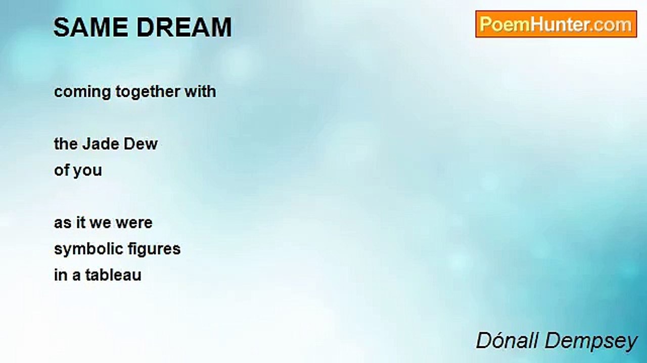 Dónall Dempsey - SAME DREAM
