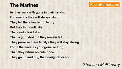 Shastina McElmurry - The Marines