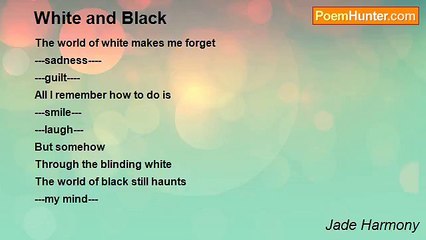 Jade Harmony - White and Black