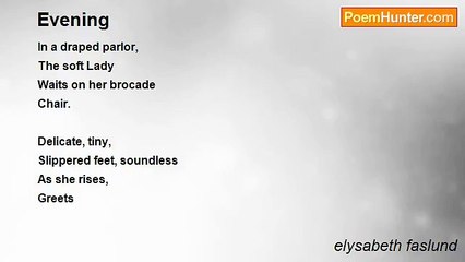 elysabeth faslund - Evening