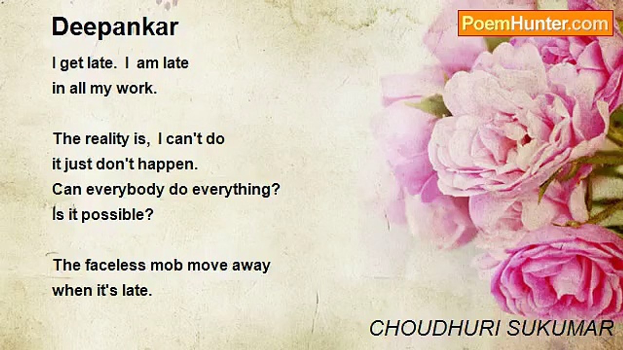 CHOUDHURI SUKUMAR - Deepankar