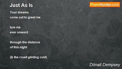 Dónall Dempsey - Just As Is