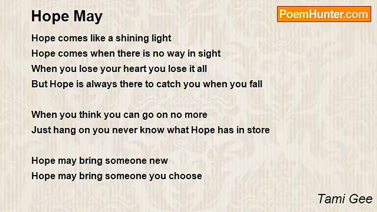 Tami Gee - Hope May