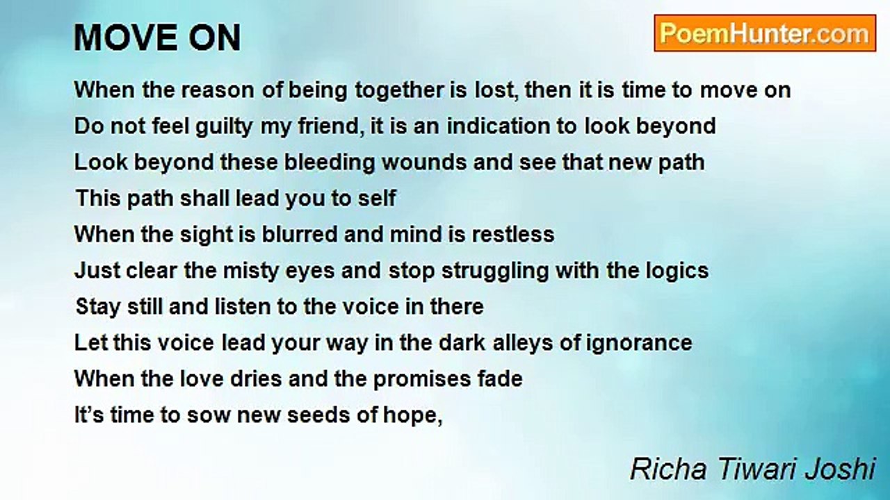 Richa Tiwari Joshi - MOVE ON