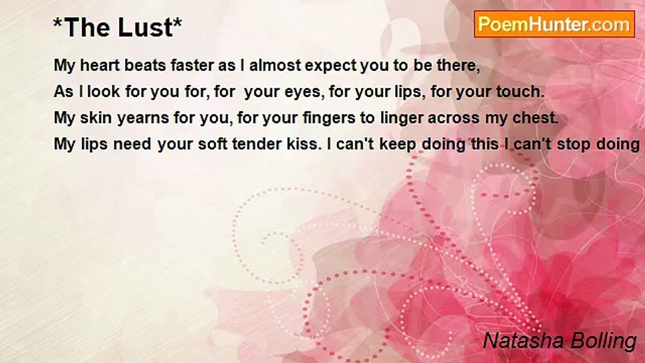 Natasha Bolling - *The Lust*