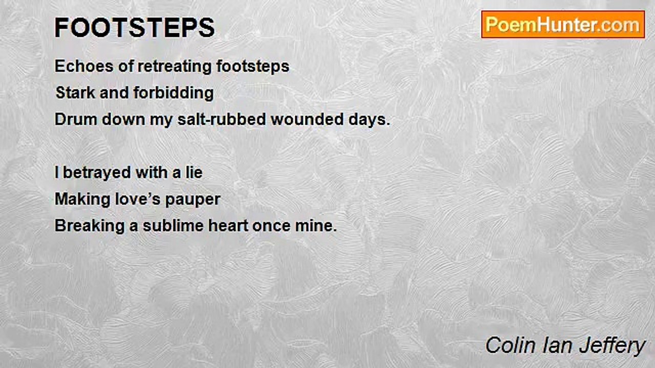 Colin Ian Jeffery - FOOTSTEPS