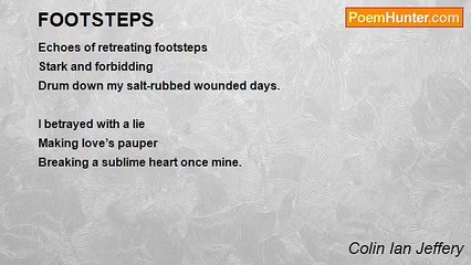 Colin Ian Jeffery - FOOTSTEPS