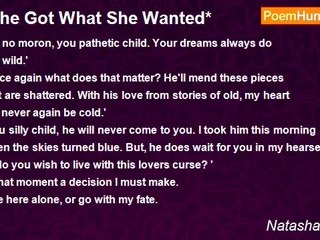 Natasha Bolling - *She Got What She Wanted*