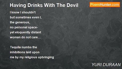 YURI DURAAN - Having Drinks With The Devil