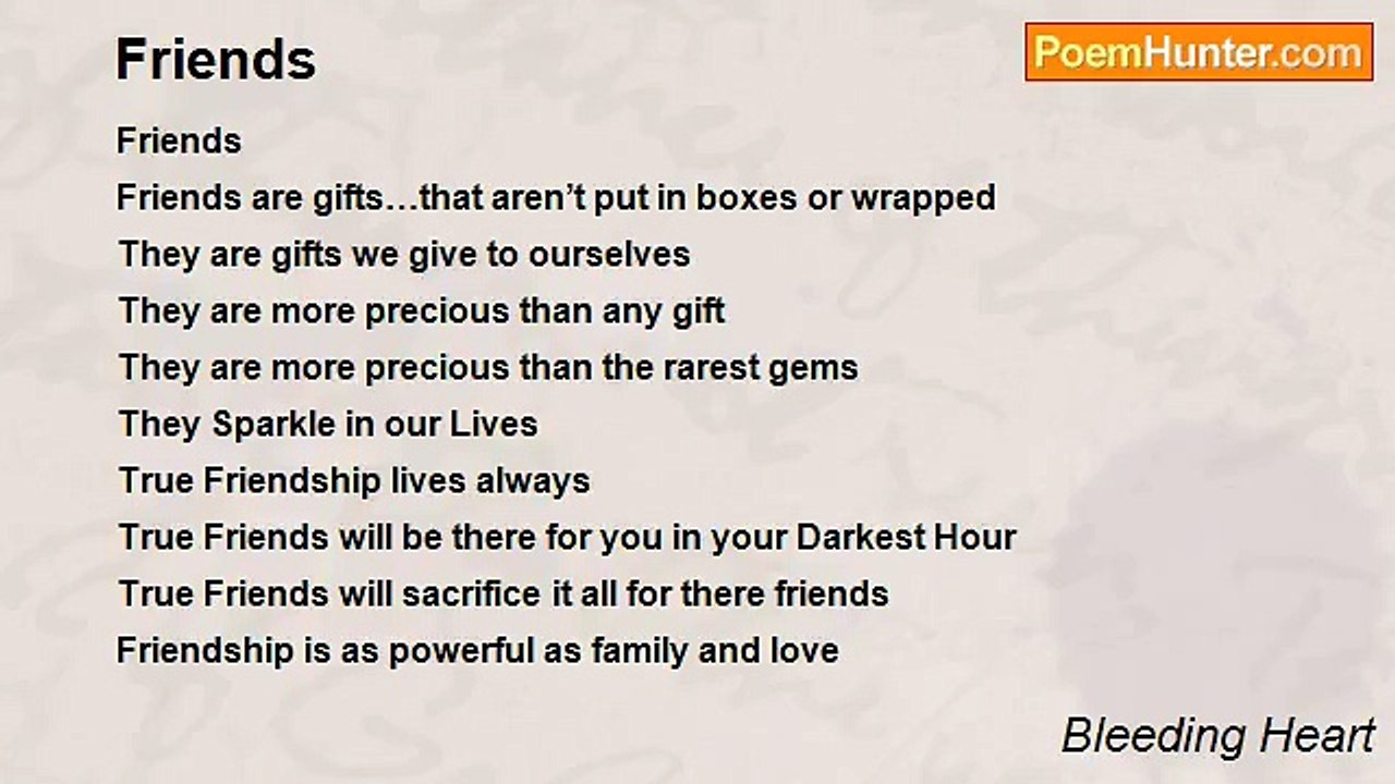 Bleeding Heart - Friends