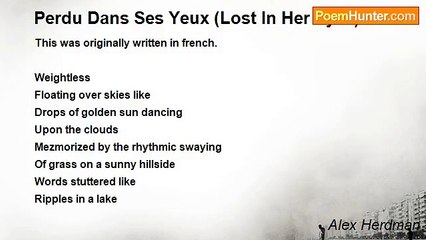 Alex Herdman - Perdu Dans Ses Yeux (Lost In Her Eyes)