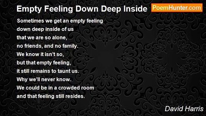 David Harris - Empty Feeling Down Deep Inside